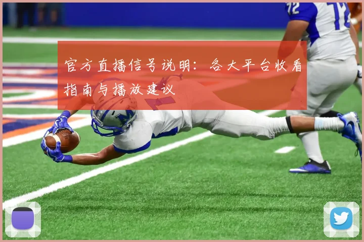 官方直播信号说明：各大平台收看指南与播放建议